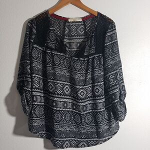 Tribal print blouse  